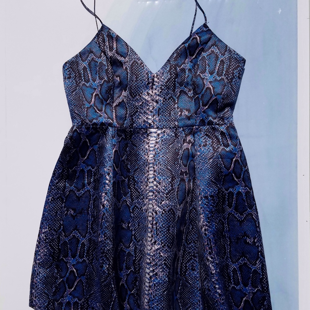Snakeskin dress